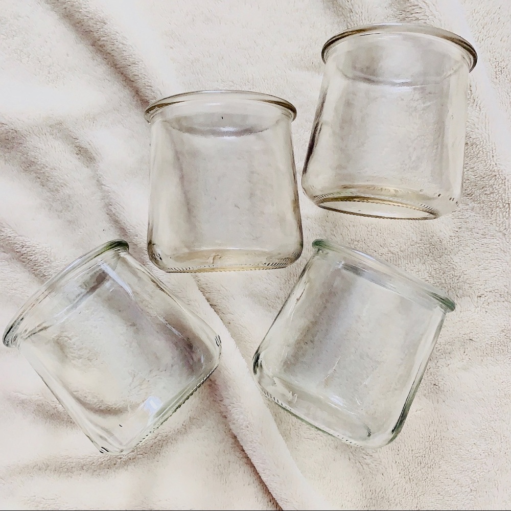 All Purpose Glass Jars, Set of 6